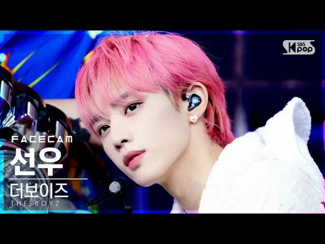 【公式sb1】【フェイスカム4K] THEBOYZ_ ソヌ「THRILL RIDE」(THEBOYZ_ _ SUNWOO FaceCam)│@ SBS 人気歌謡