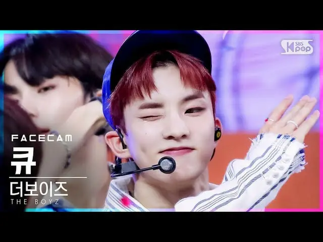 【公式sb1】【フェイスカム4K] THEBOYZ_ キュー「THRILL RIDE」(THEBOYZ_ _ Q FaceCam)│@ SBS 人気歌謡_202