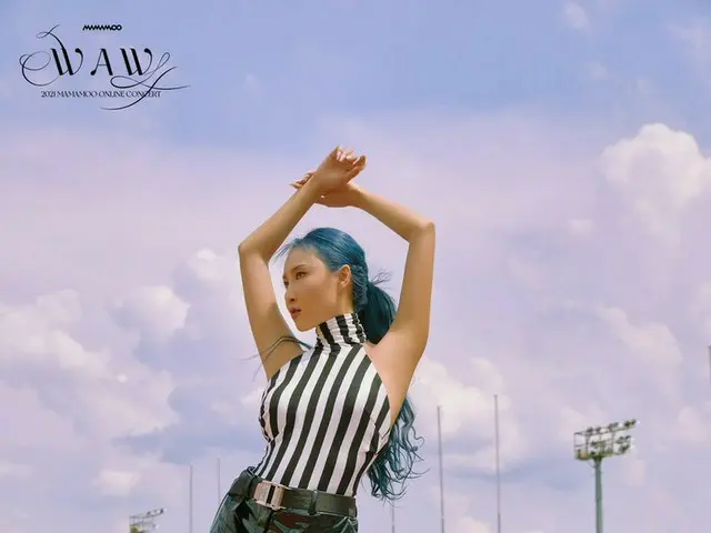 【t公式】MAMAMOO、[ #MAMAMOO] 2021 MAMAMOO ONLINE CONCERT「WAW」 SOLO CONCEPT PHOTO HWA