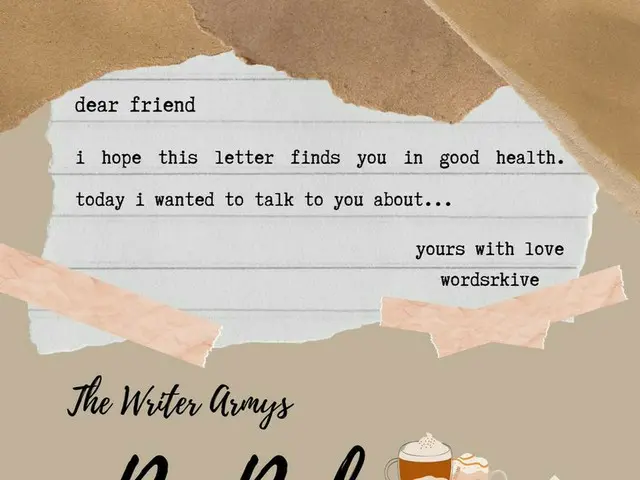 【d公式big】RT allorajoon：introducing：the writer armys penpal programme！