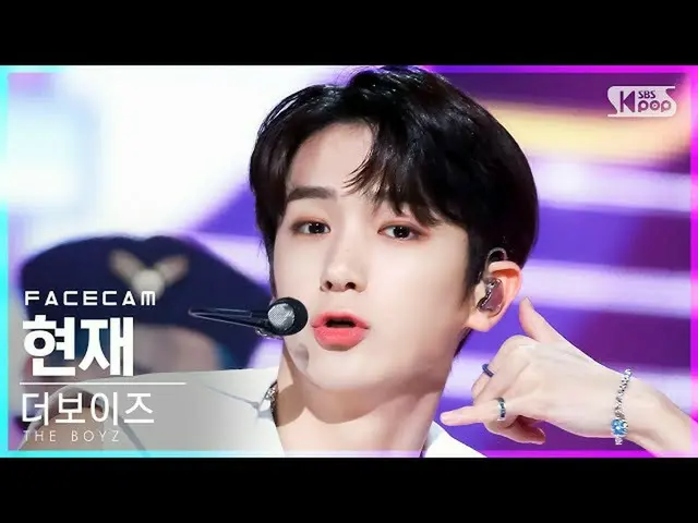 【公式sb1】【フェイスカム4K] THEBOYZ_ 現在「THRILL RIDE」(THEBOYZ_ _ HYUNJAE FaceCam)│@ SBS 人気歌