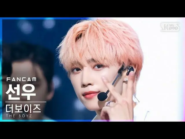 【公式sb1】【テレビ1列_] THEBOYZ_ ソヌ「THRILL RIDE」(THEBOYZ_ _ SUNWOO FanCam)│@ SBS 人気歌謡_20