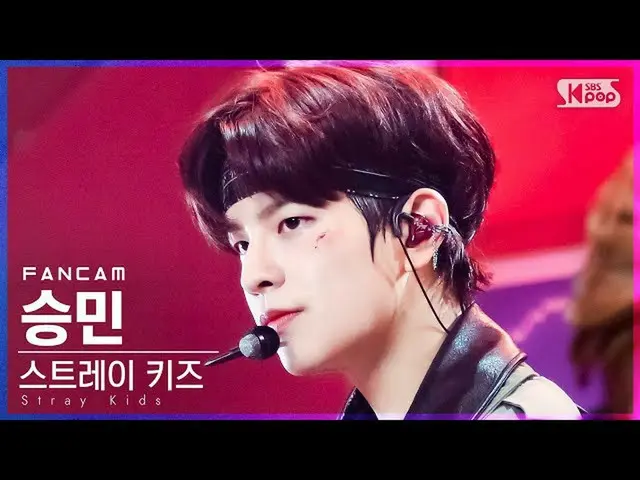 【公式sb1】【テレビ1列_] StrayKids_ スンミン「歌い手」(StrayKids_ _ SEUNGMIN「THUNDEROUS」FanCam)│@ 