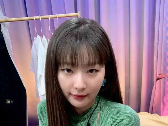 【t公式】RED VELVETが、今日はツスル❗期待してくれんです🐻🧡  #スルギ#SEULGI  #英知家 #スルギzip #Red Velvet #Re