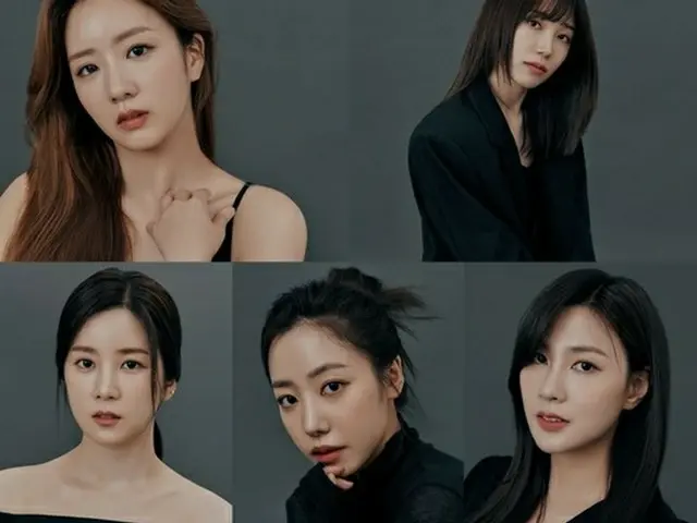 Apink、YGに移籍したソン・ナウンを除く5人の新プロフィール写真を公開