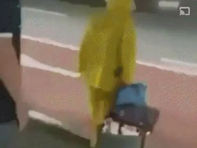 タバコを買ってくれと要求して断られると少女像の花で60代女性を叩いた高校生集団のさらなる暴行の瞬間