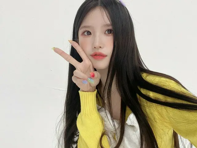 【t公式】fromis_9、[ #ハヨン]フローバー電話一本のような歌流して後で電話するから、必ず受けてね～～笑