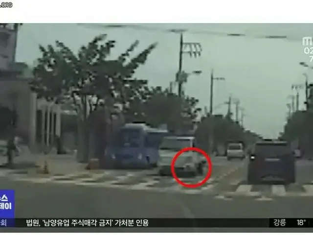 トラックが子犬をつないだまま走る瞬間の映像が韓国で話題に
