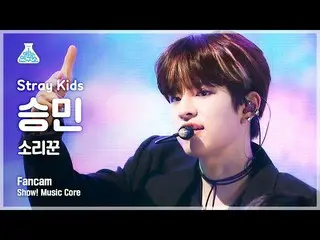 【公式mbk】【芸能研究所4K] StrayKids_ スンミン直カム」歌い手」(StrayKids_ _ SEUNGMIN FanCam)Show！Music