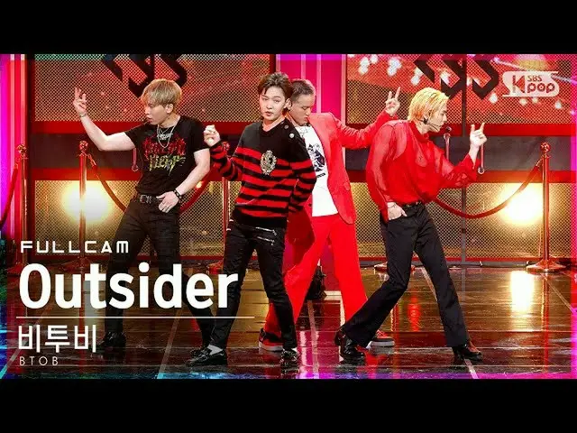 【公式sb1】【テレビ1列_]BTOB_ 「Outsider」フルカム(BTOB_ _ Full Cam)│@ SBS 人気歌謡_2021.09.05