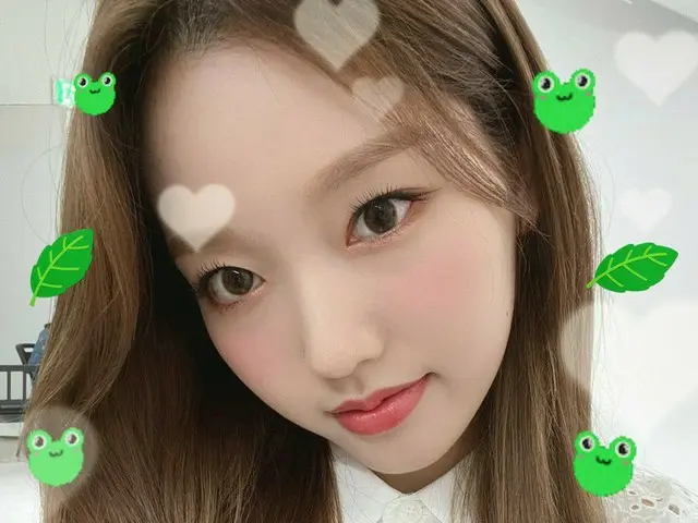 【t公式】今月の少女(Loona)、[ #高原/ #GoWon]余震が作成したフィルタでメンバーに基づいてして見た完全同じジュ？！🧡  #今月の少女(LOON
