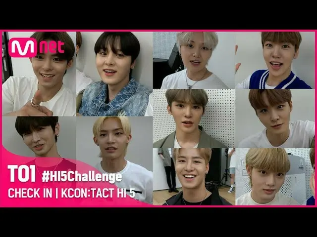 【公式mnk】 #HI5Challenge🙋♂| TO1(チオウォン)| KCON：TACT HI 5  