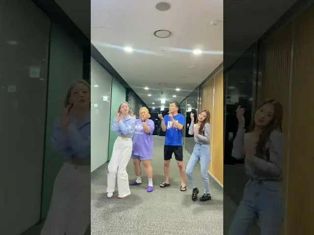 【公式】fromis_9、[ #TalknTalkChallenge] fromis_9ギュリ、ナギョンXホンユンファ、キム・ミンギ #経ればふんハリ#Shor