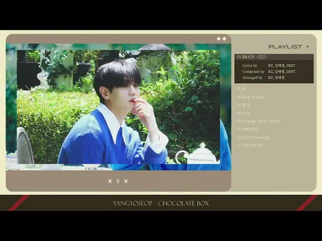 【公式】HIGHLIGHT、ヤン・ヨソプ(YANG YOSEOP)THE 1st FULL ALBUM [Chocolate Box] HIGHLIGHT ME