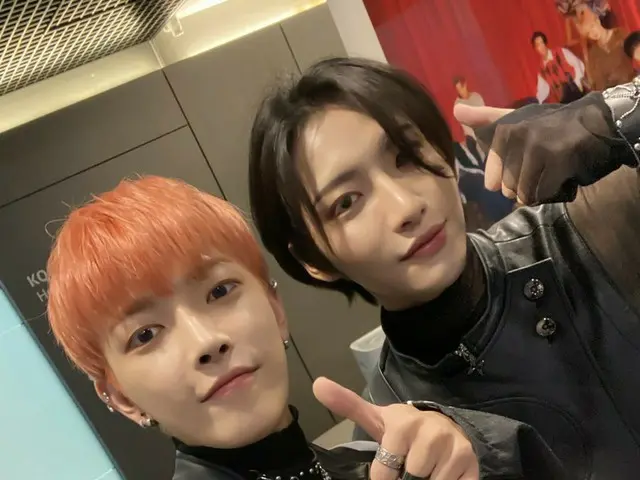 【T公式】ATEEZ、[ #ホンジュン]抹茶ズ共に土曜日👍 #ATEEZ #ATEEZ