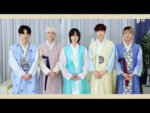 【公式】TXT、Happy Chuseok Greeting  -  TXT(TOMORROW X TOGETHER(TXT))  