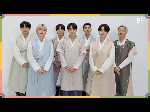 【公式】防弾少年団、BTS(防弾少年団))秋夕挨拶  