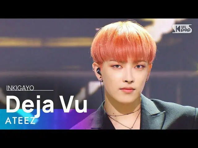 【公式sb1】ATEEZ_ _ (ATEEZ_ ) -  Deja Vu人気歌謡_ inkigayo 20210919  