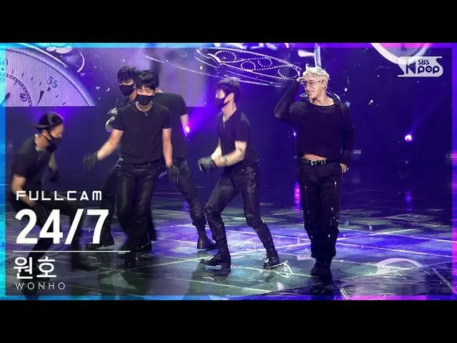【公式sb1】【テレビ1列_]円弧'24 / 7 'フルカム(WONHO_ Full Cam)│@ SBS 人気歌謡_2021.09.19