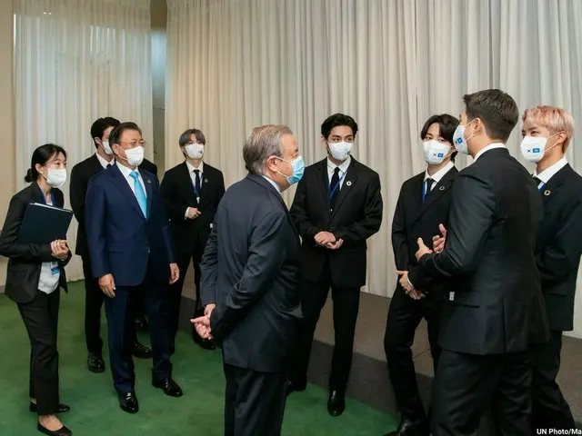 国連事務総長のアントニオ・グテレス氏、「BTS(防弾少年団)」_に感謝