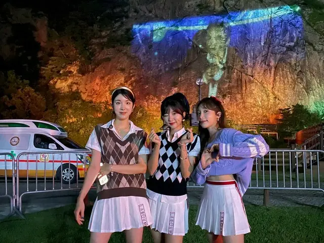 【t公式】LABOUM、[ #LABOUM]しばらくして2時05分に放送されるMBC秋夕特集川辺歌謡祭レジェンド2021でLABOUMと会いましょう！テレビ前に