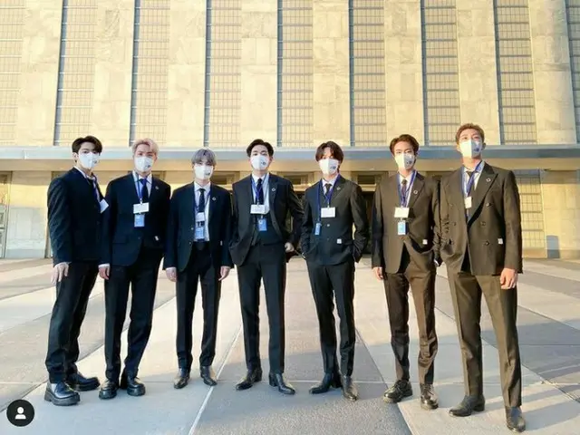 「BTS(防弾少年団)」、国連総会で着用のスーツはアップサイクリングされたものだったと話題に