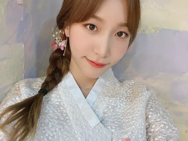 【t公式】LABOUM、[ #ソヨン] LABOUM +韓服=❤ラテジャルアルLABOUMがラテのため記録した韓服セルカ公開🤳🏻💕 #LABOUM #LA
