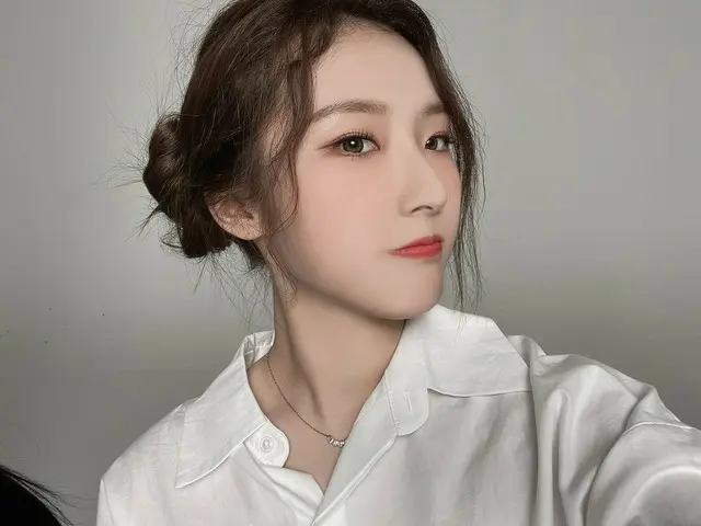 【t公式】今月の少女(Loona)、[ #ハスル/ #HaSeul](余震が可愛いふりをして見よてましたが...厄介ホねハハー)  #今月の少女(LOONA)#