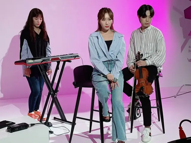 【t公式】LABOUM、[ #LABOUM]  #想像プラスティクトクビハインド❤ with JunCurryAhn #LABOUM #ソヨン #ジエン #翌 