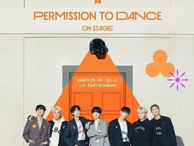 「BTS(防弾少年団)」、11/27～11/28と12/1～12/2に米LAでオフラインコンサート「PERMISSION TO DANCE ON STAGE」開