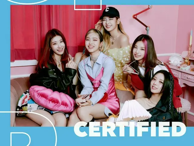 【t公式】ITZY、[#TIDAL] ITZY is on the cover of TIDAL's」Certified：New＆Hot in K-Pop」pl