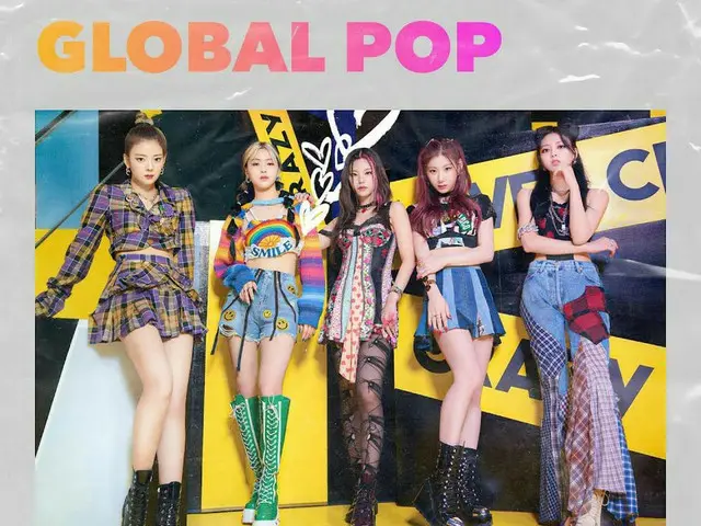 【t公式】ITZY、[#TIDAL] ITZY is on the cover of TIDAL's」New Arrivals：Global Pop」playl
