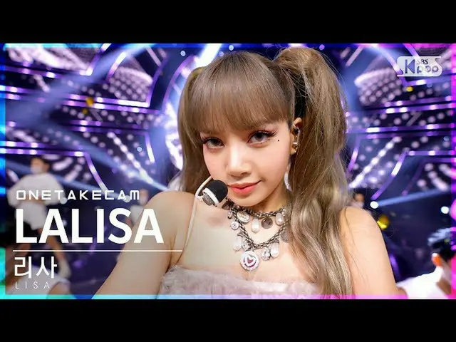 【公式sb1】【単独シャトケム]リサ「LALISA」単独ショット別途録画│LISAONE TAKESTAGE│@ SBS 人気歌謡_2021.09.26
