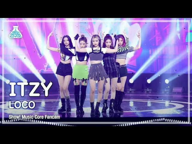 【公式mbk】【芸能研究所4K] ITZY直カム」LOCO」(ITZY_ _ FanCam)Show！MusicCore 211002  