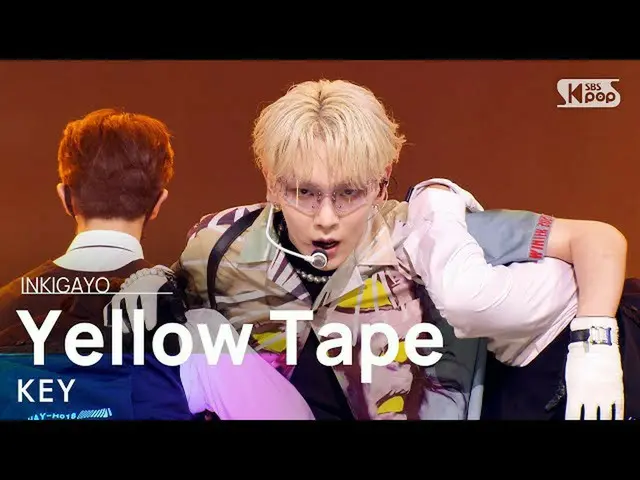 【公式sb1】KEY(キー) -  Yellow Tape人気歌謡_ inkigayo 20211003  