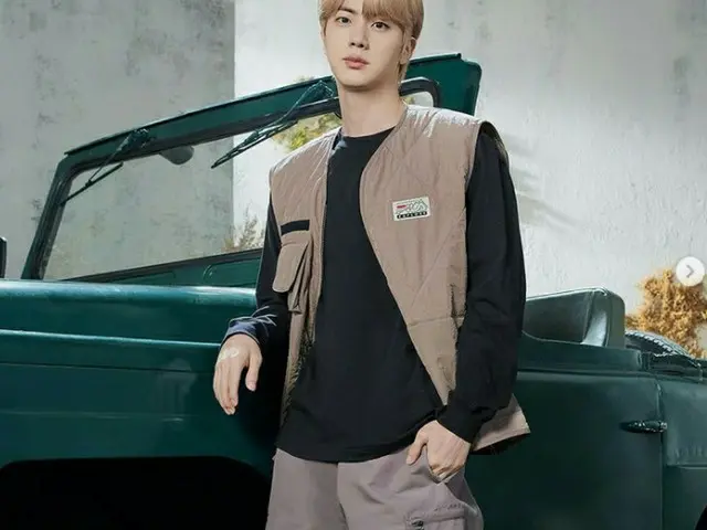 JIN(BTS)、2021 FILA EXPLORE COLLECTION写真公開