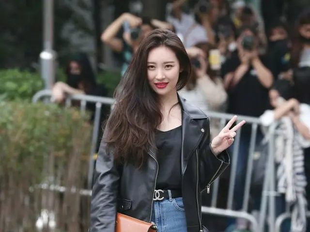 「昨日の1位」Wonder Girls 出身SUNMI、出勤中。