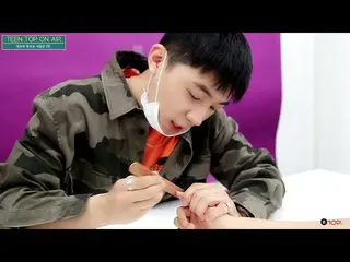 【公式】TEENTOP、TEEN TOP ON AIR  - チャンジョの超初心者ネイルショップEP.2 [RED NAILART]   