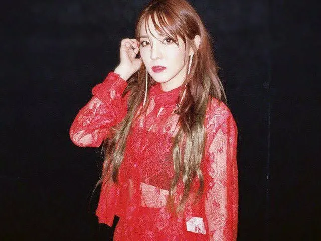 2NE1 出身DARA、SNS更新。