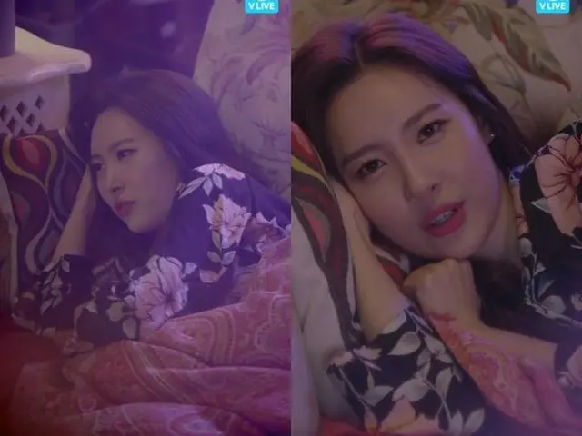 Wonder Girls 出身SUNMI、ネット生放送。