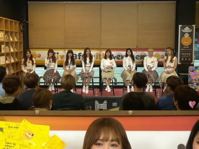 Weki Meki、デビュー後はじめてのカフェファンミーティングを開催。