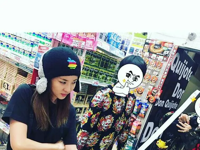2NE1 出身DARA、SNS更新。
