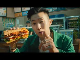 【韓国CM】パク・ジェボム(Jay Park)サブウェイ(SUBWAY)CF   