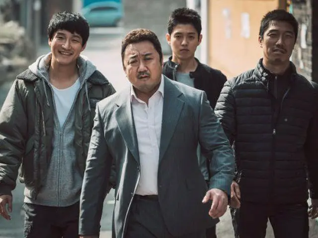 god ユン・ゲサン 出演映画「犯罪都市」、新作登場でも変わらず1位！