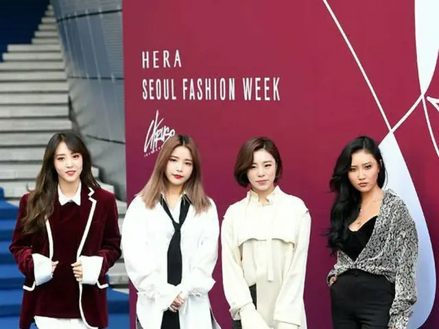 MAMAMOO、CARUSOファッションショーに出席。