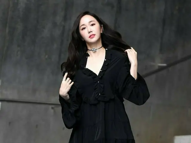 女優キム・ミンソ、THECENTAURファッションショーに出席。