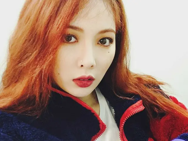 4Minute 出身ヒョナ、SNS更新～その2。
