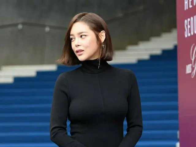 女優パク・シヨン、MISS GEE COLLECTIONファッションショーに出席。
