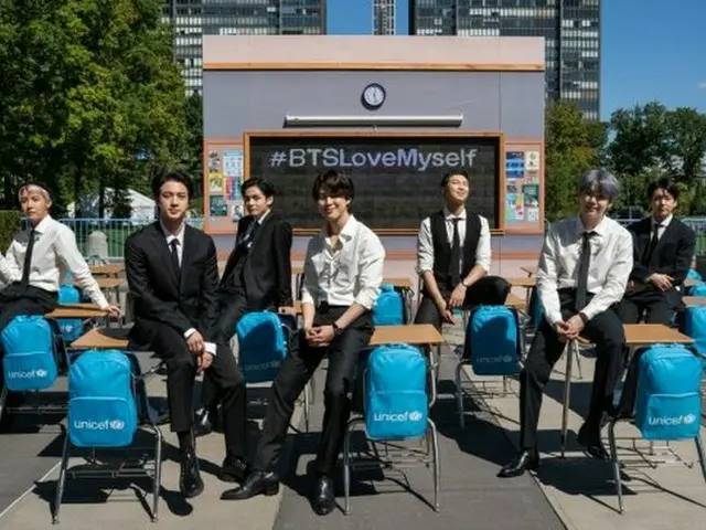 「BTS(防弾少年団)」、5日に発表されたユニセフの基幹報告書「世界子供白書2021」でLOVE MYSELFキャンペーンが世界的な影響力とグローバルな成果を認