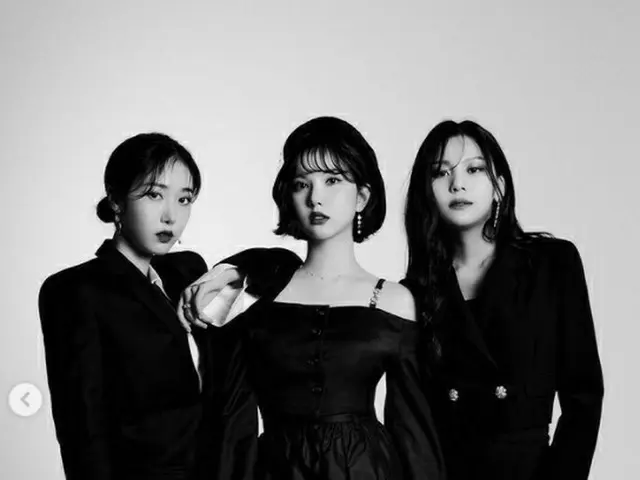 「GFRIEND」で共に活動したウナ＆シンビ＆オムジ、同時にBPMエンター(Big Planet Made)所属で3人組グループで活動